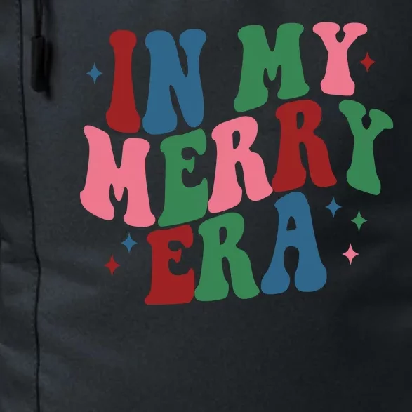 In My Merry Era Christmas Holiday Daily Commute Backpack