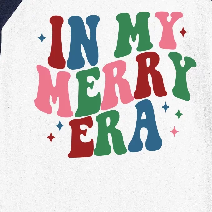 In My Merry Era Christmas Holiday Baseball Sleeve Shirt