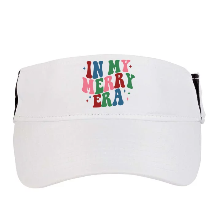 In My Merry Era Christmas Holiday Adult Drive Performance Visor