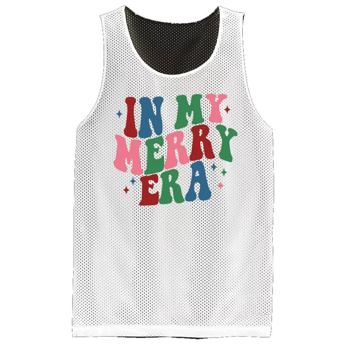 In My Merry Era Christmas Holiday Mesh Reversible Basketball Jersey Tank