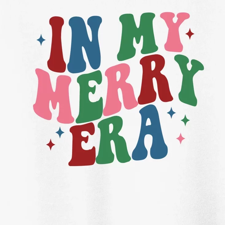 In My Merry Era Christmas Holiday Toddler T-Shirt