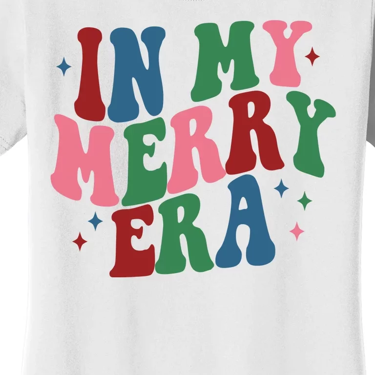 In My Merry Era Christmas Holiday Women's T-Shirt