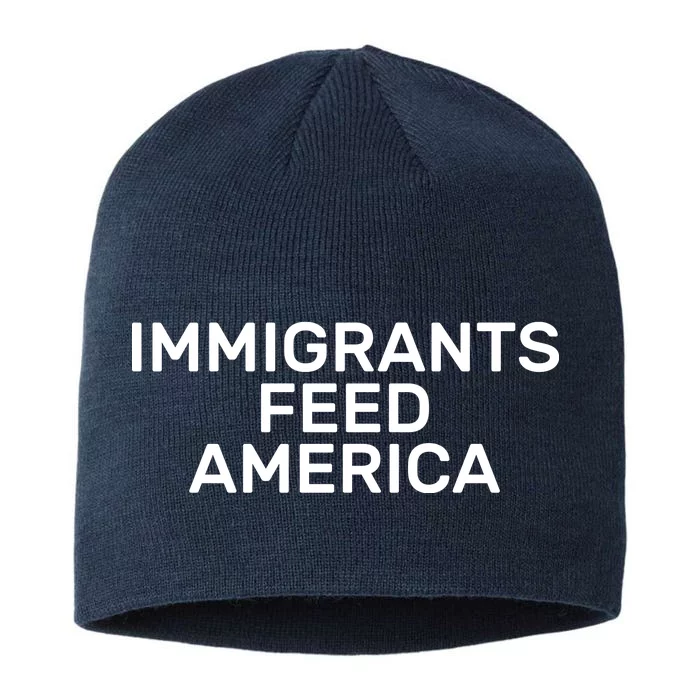 Immigrants Feed America 8 1/2in Sustainable Knit Beanie