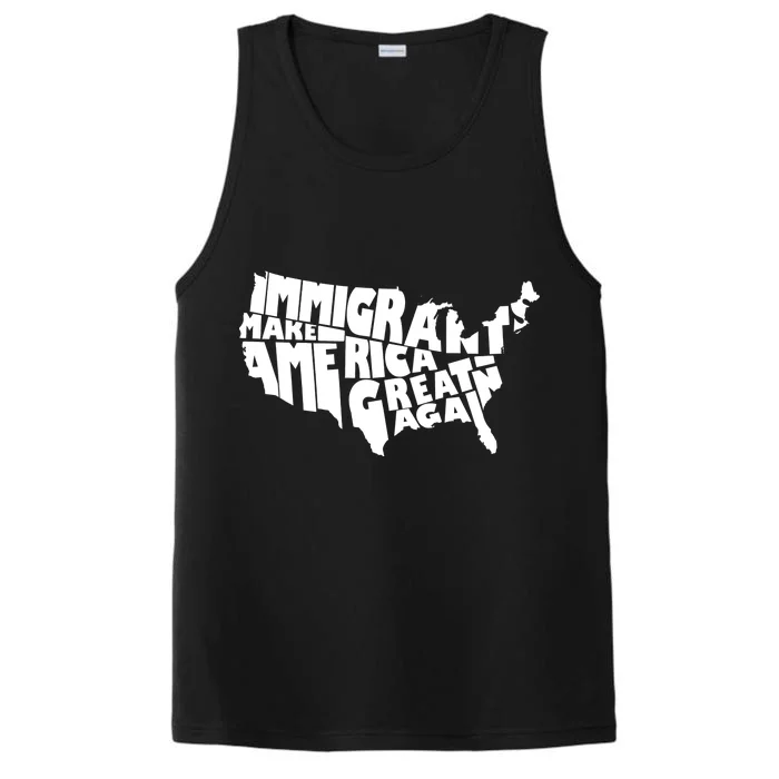 Immigrants Make America Great Again Performance Tank