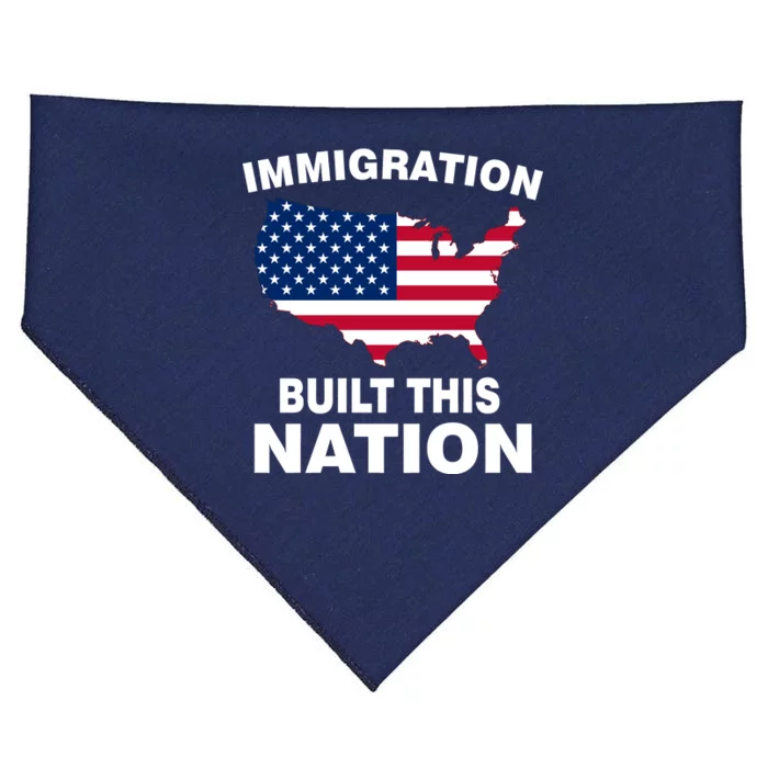 Immigration Built This Nation USA-Made Doggie Bandana