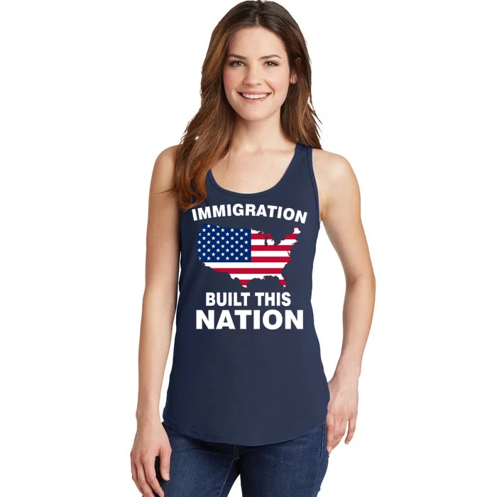 Immigration Built This Nation Ladies Essential Tank