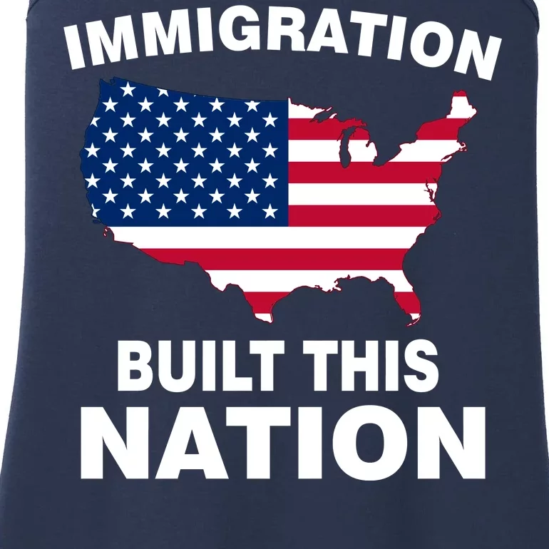 Immigration Built This Nation Ladies Essential Tank