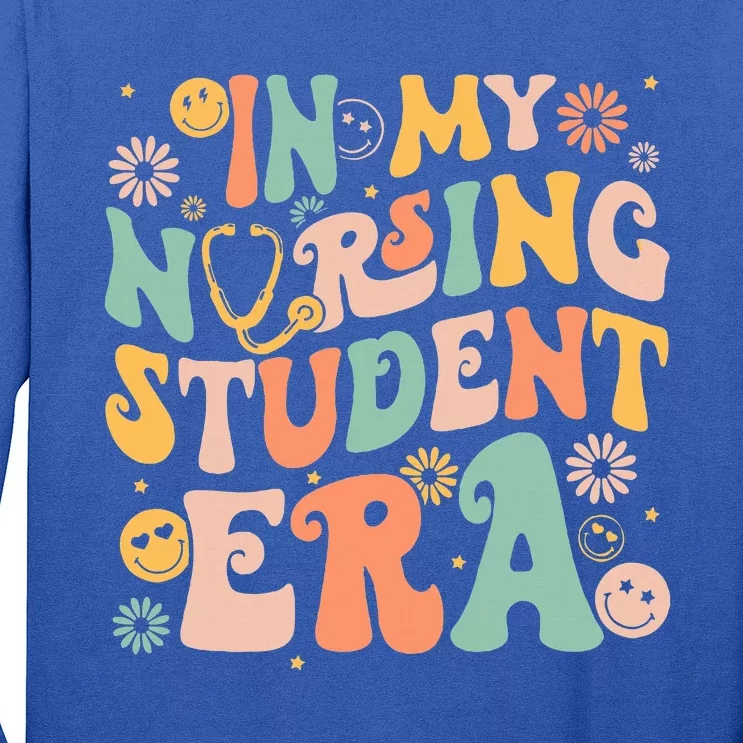 In My Nursing Student Era Funny Future Nurse Nursing School Long Sleeve Shirt