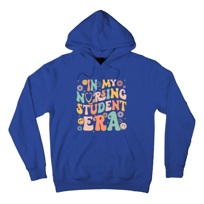 In My Nursing Student Era Funny Future Nurse Nursing School Tall Hoodie