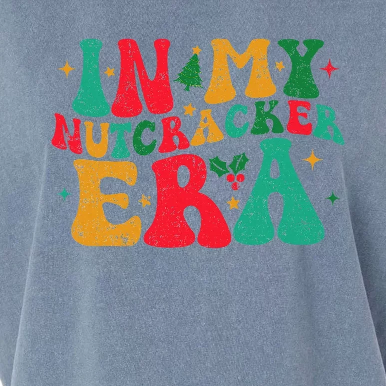 In My Nutcracker Era Groovy Xmas Funny Nutcracker Christmas Garment-Dyed Women's Muscle Tee