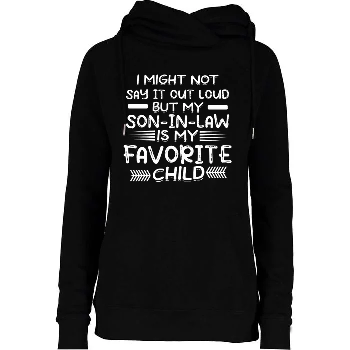 I Might Not Say It Out Loud But My Womens Funnel Neck Pullover Hood