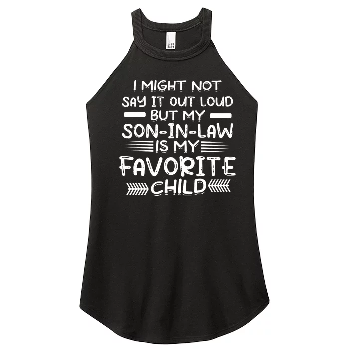 I Might Not Say It Out Loud But My Women’s Perfect Tri Rocker Tank