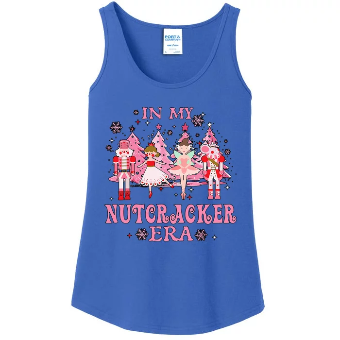 In My Nutcracker Era Christmas Nutcracker Ballet Festive Ladies Essential Tank