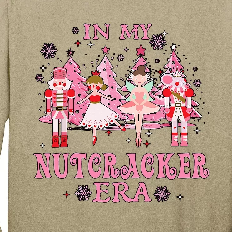 In My Nutcracker Era Christmas Nutcracker Ballet Festive Tall Long Sleeve T-Shirt