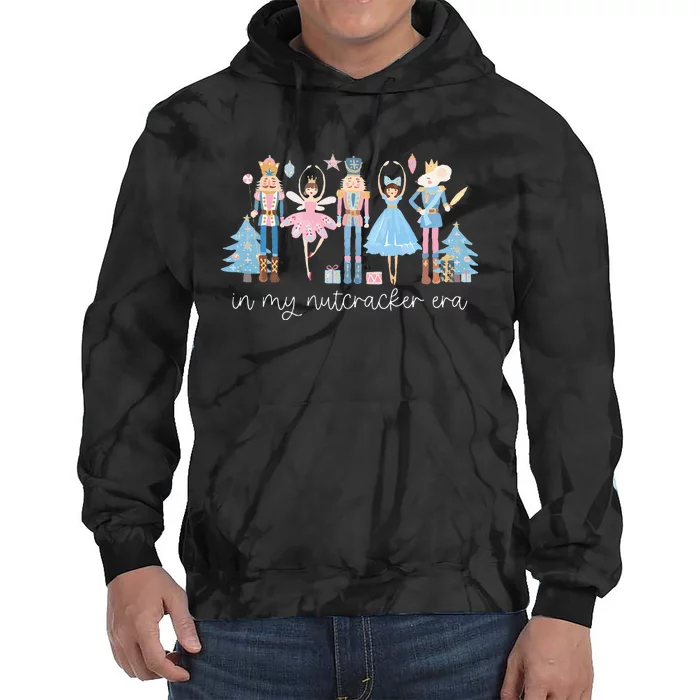 In My Nutcracker Era Christmas Nutcracker Ballet Festive Tie Dye Hoodie