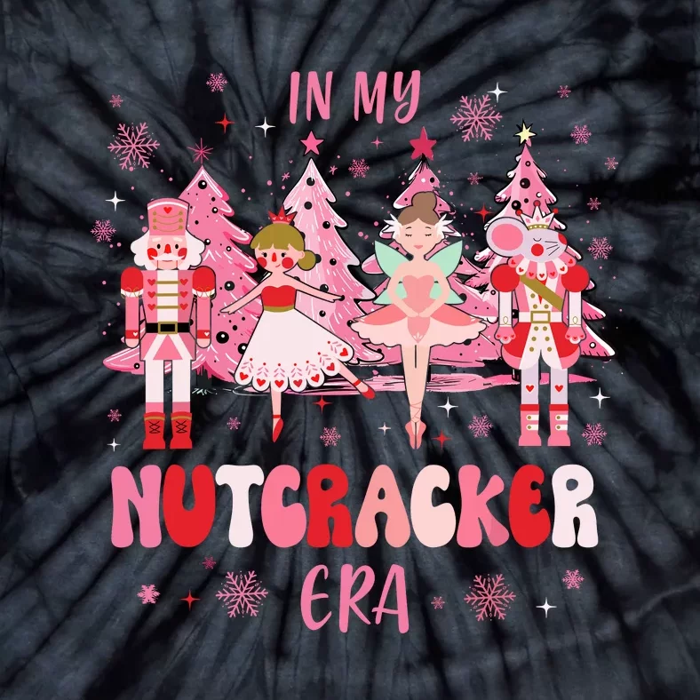 In My Nutcracker Era Christmas Nutcracker Ballet Festive Tie-Dye T-Shirt