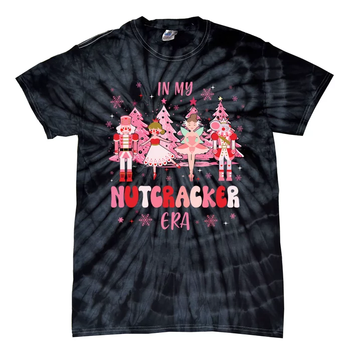 In My Nutcracker Era Christmas Nutcracker Ballet Festive Tie-Dye T-Shirt