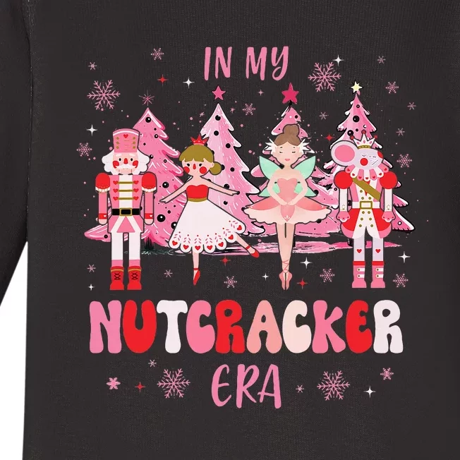 In My Nutcracker Era xmas Nutcracker Ballet Festive Baby Long Sleeve Bodysuit