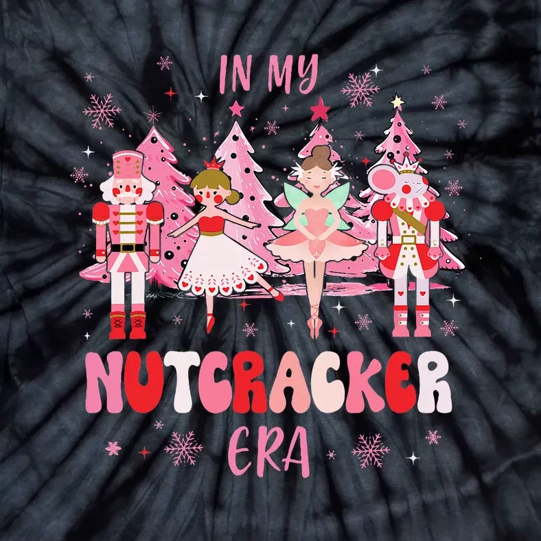 In My Nutcracker Era xmas Nutcracker Ballet Festive Tie-Dye T-Shirt