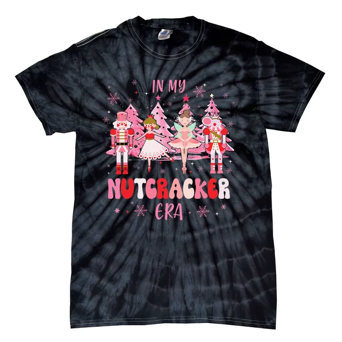 In My Nutcracker Era xmas Nutcracker Ballet Festive Tie-Dye T-Shirt