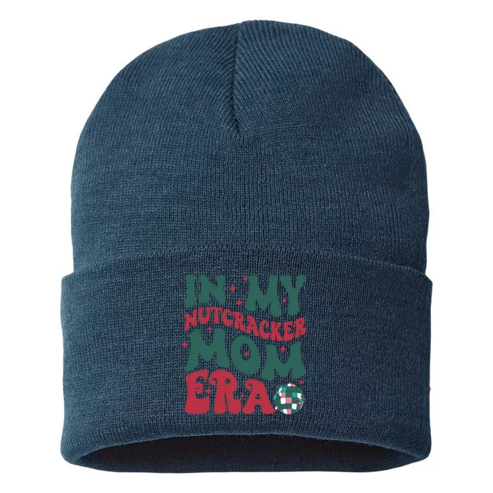 In My Nutcracker Mom Era / Christmas Nutcracker Ballet Festive Sustainable Knit Beanie