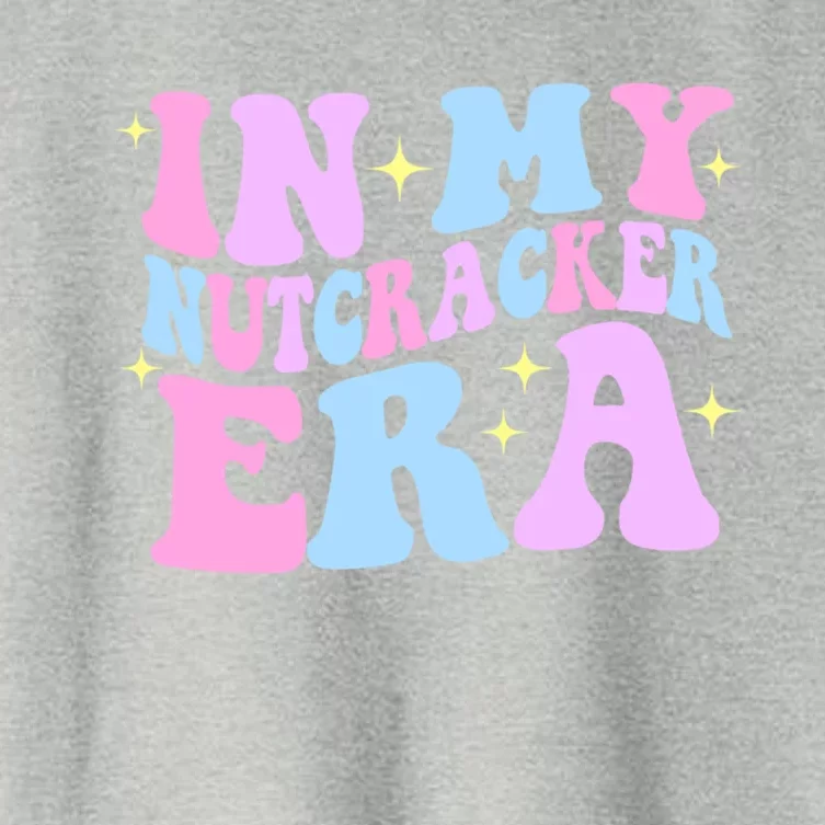 In My Nutcracker Era Pink Christmas Nutcracker Ballet Gift Women's Crop Top Tee