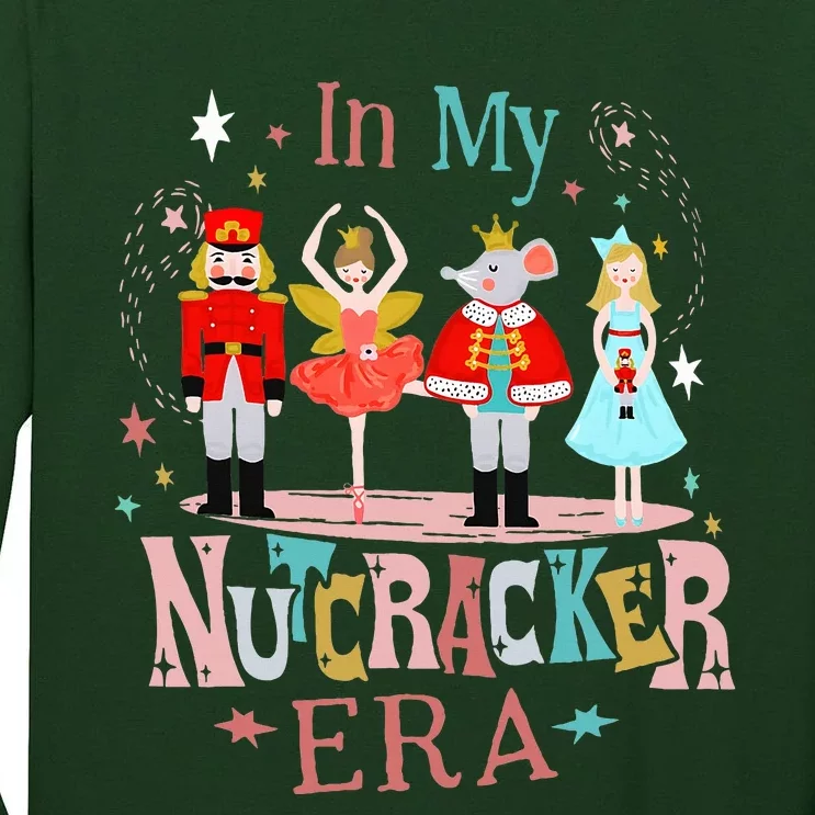 In My Nutcracker Era Christmas Nutcracker Ballet Tall Long Sleeve T-Shirt