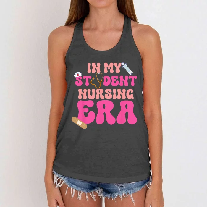 In My Nursing Student Era Product Women's Knotted Racerback Tank