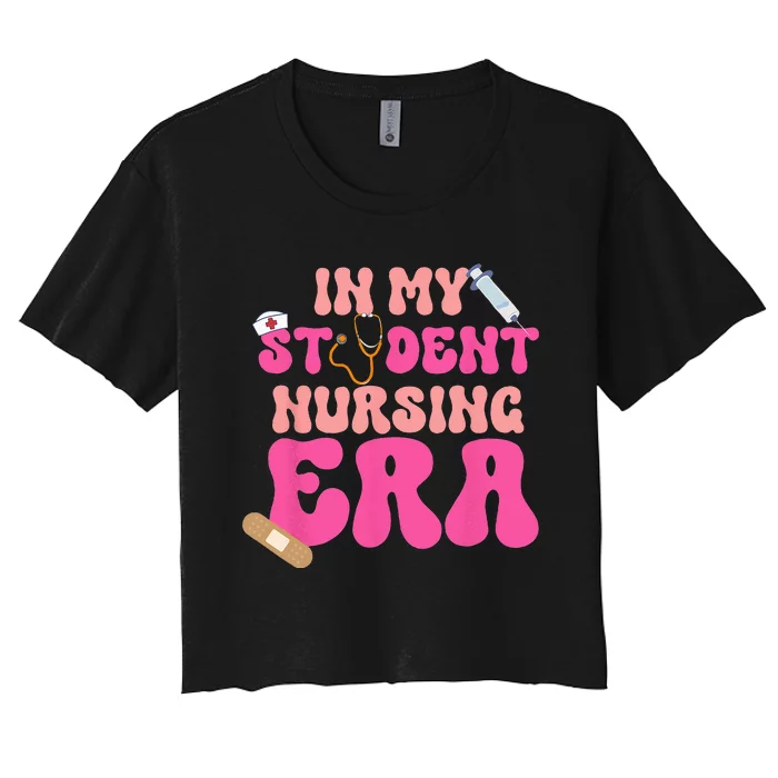 In My Nursing Student Era Product Women's Crop Top Tee