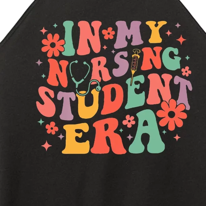 In My Nursing Student Era Future Nurse Nursing Women’s Perfect Tri Rocker Tank