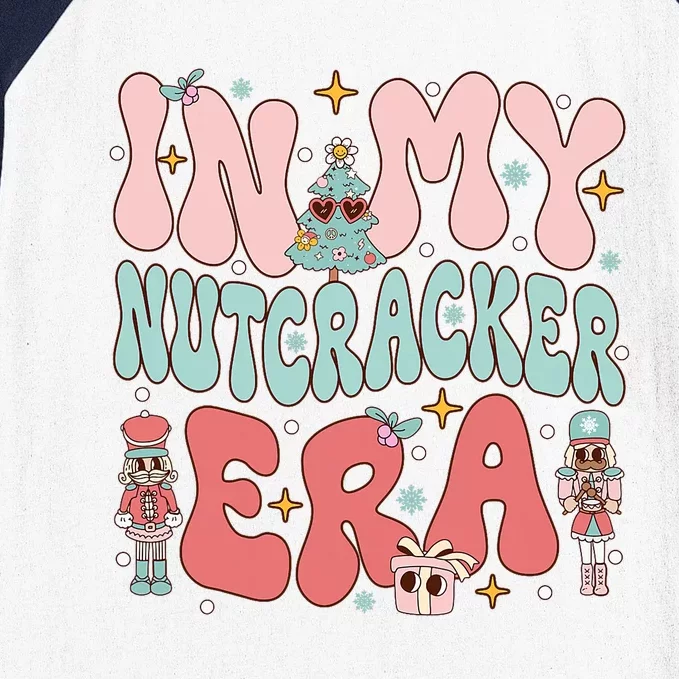 In My Nutcracker Era Groovy Christmas Nutcracker Squad Baseball Sleeve Shirt