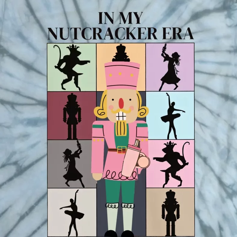 In My Nutcracker Era Nutcracker Ballet Christmas Tie-Dye T-Shirt