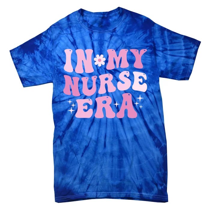 In My Nurse Era Pink Nursing School Graduation Nurse Lpn Lvn Gift Tie-Dye T-Shirt