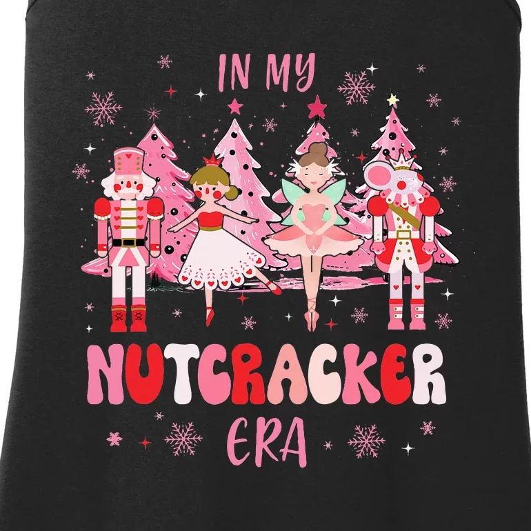 In My Nutcracker Era Christmas Nutcracker Ballet Festive Ladies Essential Tank