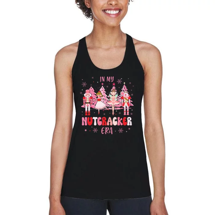 In My Nutcracker Era Christmas Nutcracker Ballet Festive Women's Racerback Tank