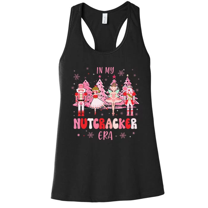 In My Nutcracker Era Christmas Nutcracker Ballet Festive Women's Racerback Tank