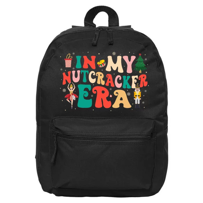 In My Nutcracker Era Christmas Nutcracker Ballet Festive 16 in Basic Backpack