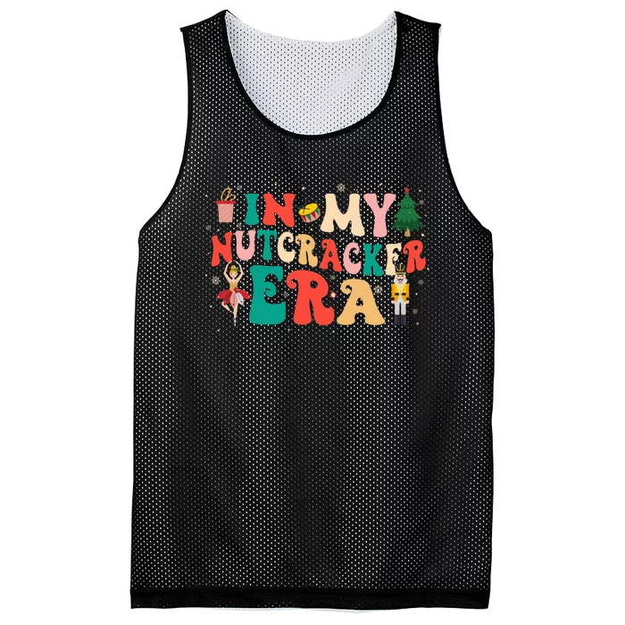 In My Nutcracker Era Christmas Nutcracker Ballet Festive Mesh Reversible Basketball Jersey Tank