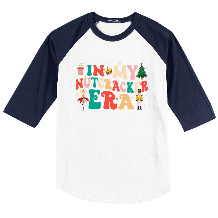 In My Nutcracker Era Christmas Nutcracker Ballet Festive Baseball Sleeve Shirt