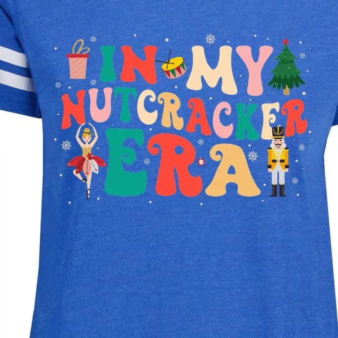 In My Nutcracker Era Christmas Nutcracker Ballet Festive Enza Ladies Jersey Football T-Shirt