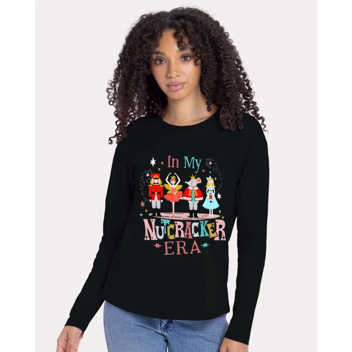 In My Nutcracker Era Christmas Nutcracker Ballet Womens Cotton Relaxed Long Sleeve T-Shirt