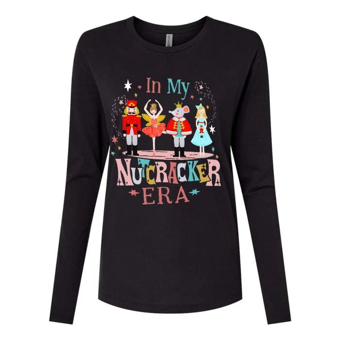 In My Nutcracker Era Christmas Nutcracker Ballet Womens Cotton Relaxed Long Sleeve T-Shirt