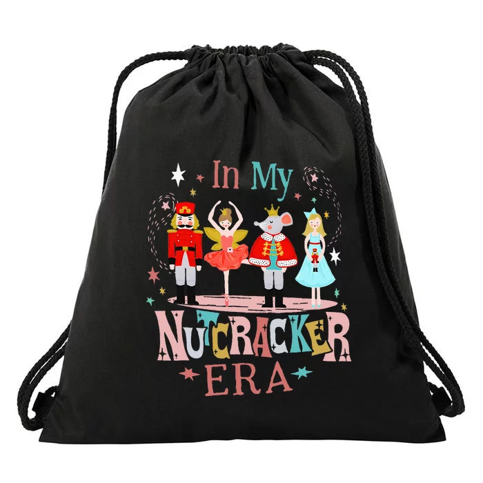 In My Nutcracker Era Christmas Nutcracker Ballet Drawstring Bag