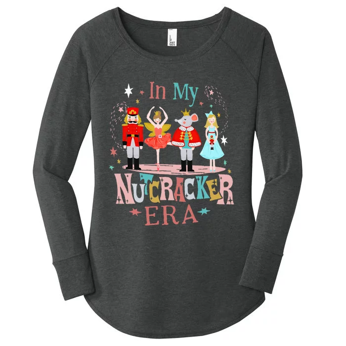 In My Nutcracker Era Christmas Nutcracker Ballet Women's Perfect Tri Tunic Long Sleeve Shirt