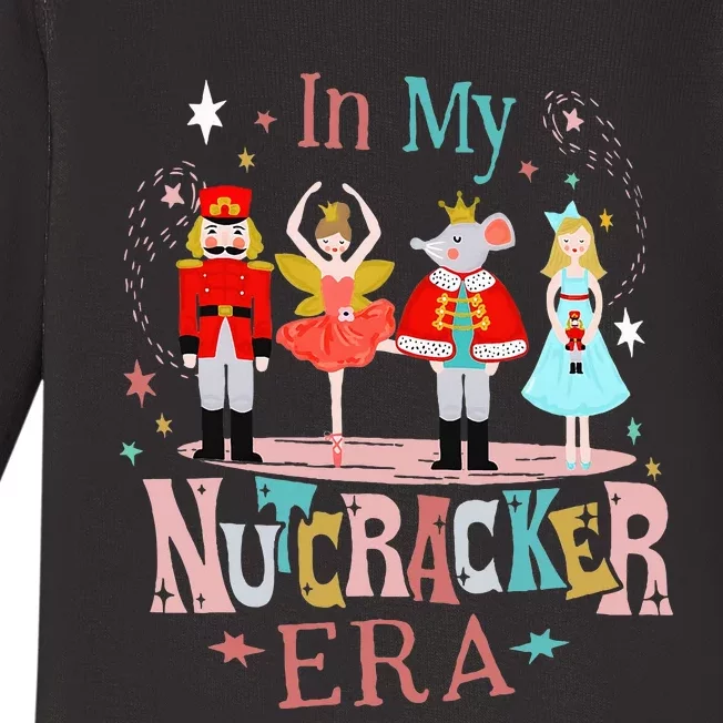 In My Nutcracker Era Christmas Nutcracker Ballet Baby Long Sleeve Bodysuit