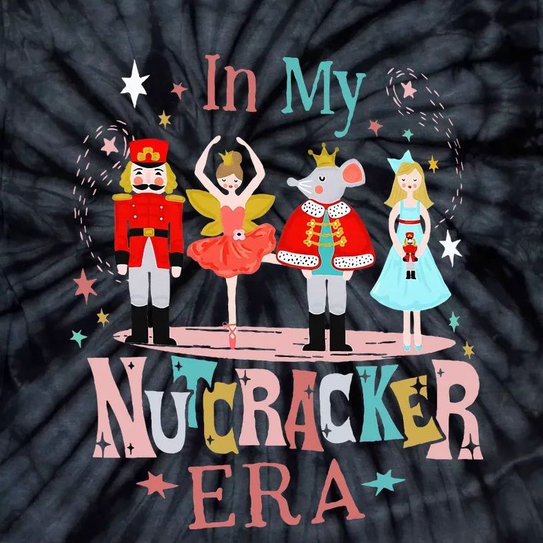 In My Nutcracker Era Christmas Nutcracker Ballet Tie-Dye T-Shirt