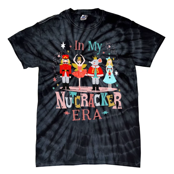 In My Nutcracker Era Christmas Nutcracker Ballet Tie-Dye T-Shirt