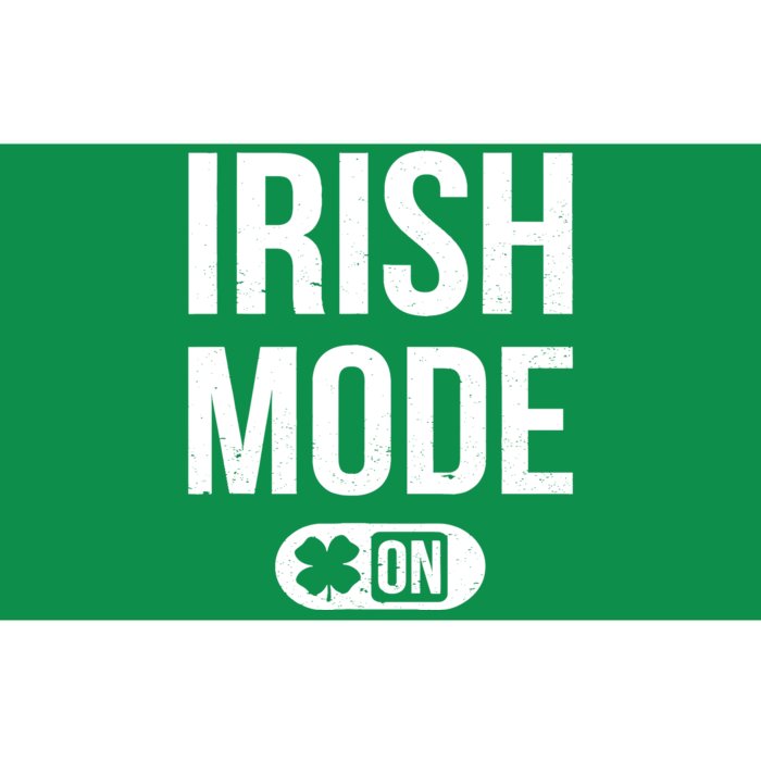 Irish Mode On St Patricks Attire St Paddys Day Bumper Sticker