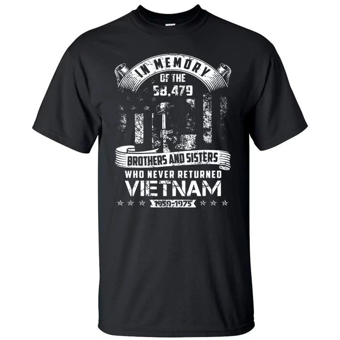 In Memory Of Vietnam Veteran Tall T-Shirt