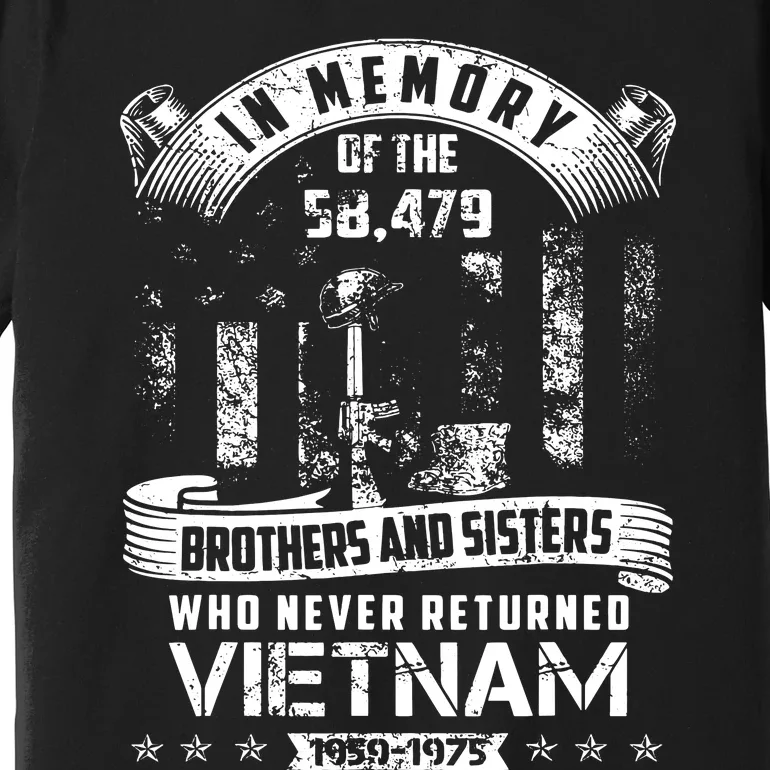 In Memory Of Vietnam Veteran Premium T-Shirt